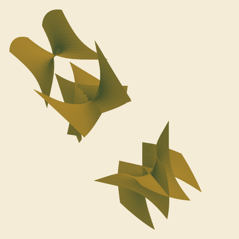 Diagonal patch subset